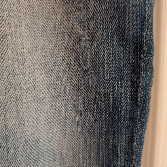 Miss Me Blue Straight Leg Jeans with Embellished Pockets - Picture 7 of 9